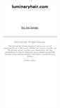Mobile Screenshot of luminaryhair.com